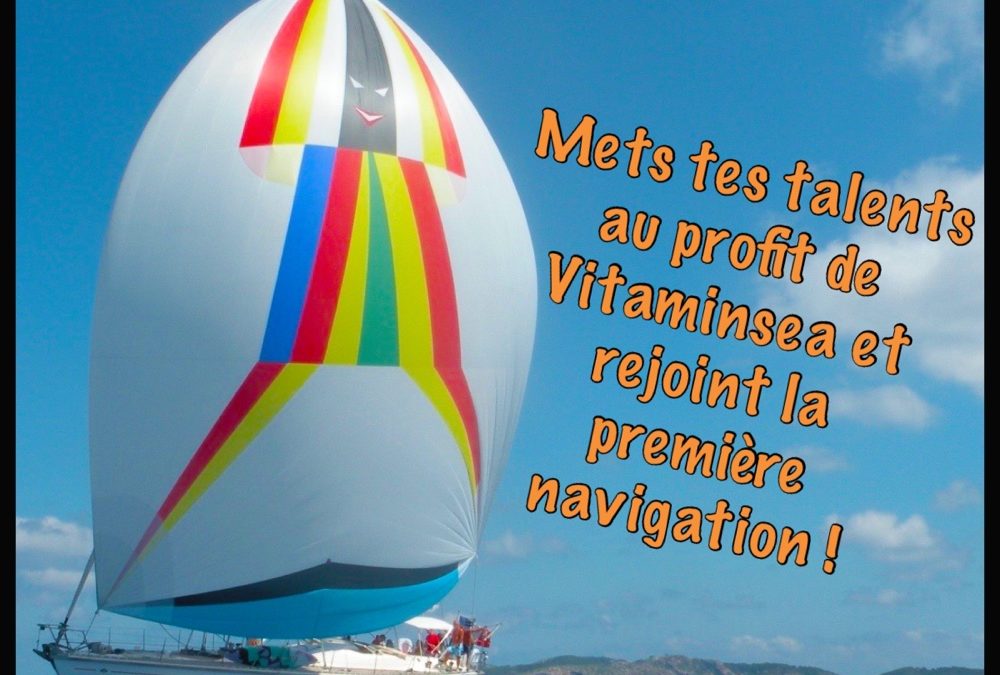 Mets tes talents au profit de Vitaminsea et rejoint la première nav !
